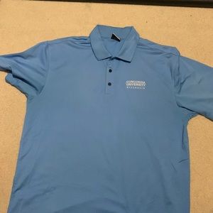 Concordia University Wisconsin blue Nike polo